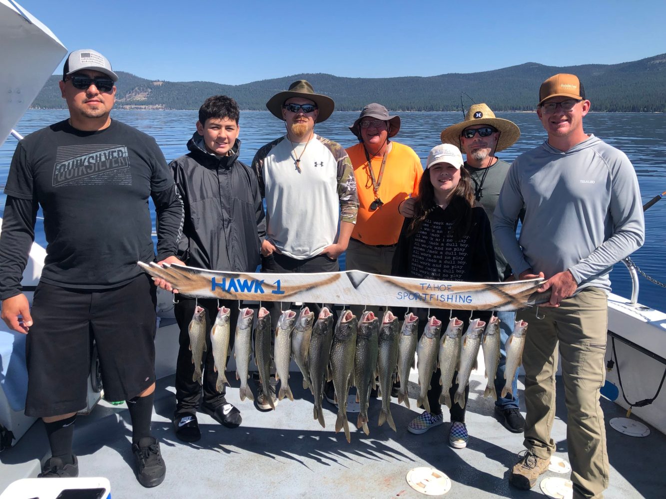 Captain Zach's Crew Shows of Their Fish Catches