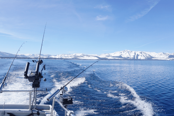 fishing boat on the water